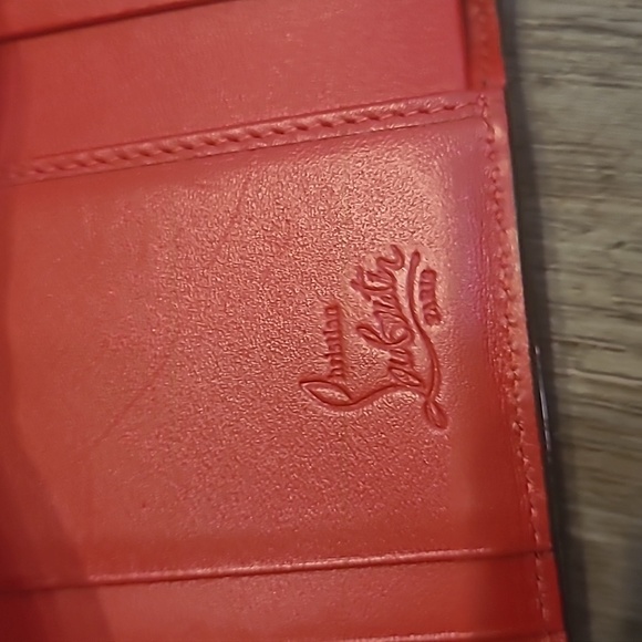 Fabulous Christian Louboutin multi color studs Paris Streets wallet giftable - Picture 11 of 15